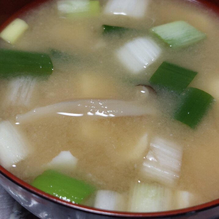 長ねぎのお味噌汁